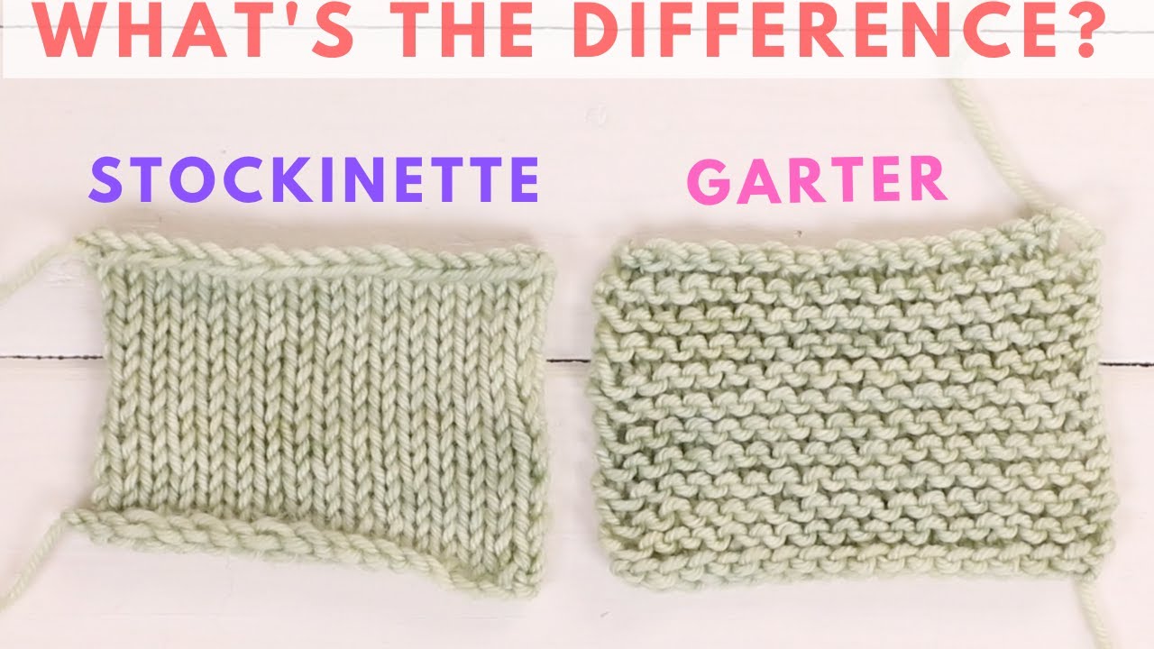 How To Do Garter Stitch