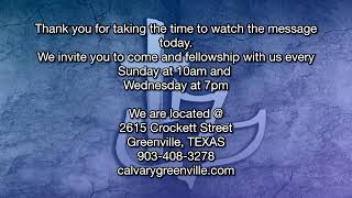 Calvary Chapel Greenville, Texas | Ruth 2 \