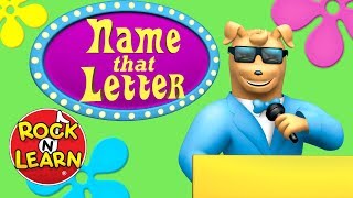 "Name That Letter" from Letter Sounds by Rock 'N Learn
