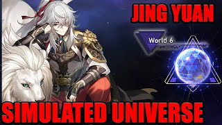 Jing Yuan Simulated Universe World 6