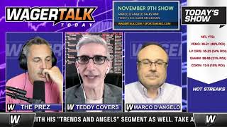 Daily Free Sports Picks | Monday Night Football Picks and NFL Week 9 Recap on WagerTalk Today 11/9