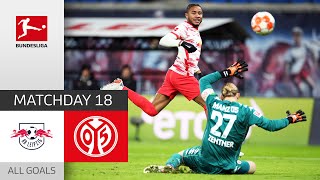 Magical Nkunku! | RB Leipzig - 1. FSV Mainz 05 4-1 | All Goals | Matchday 18 – Bundesliga 2021/22