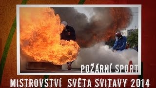 Mistrovství světa v požárním sportu dorostu a juniorů Svitavy 2014