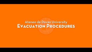 University Evacuation Procedure (Code Orange)