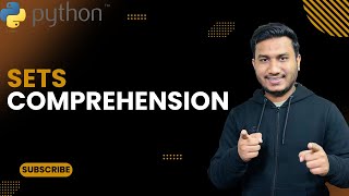 Sets Comprehension | The Complete Python Course | Basic to Advance | Python Tutorial