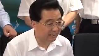 【原声】胡锦涛直播回答网友 貌似问题不是提前准备的【2008-06】