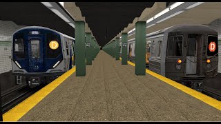 OpenBVE: R211 D Train to Coney Island via West End Express