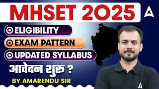 MH SET 2025 | MH SET Syllabus Eligibility, Exam pattern Updated | By Amarendu Sir