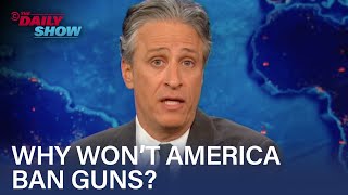 Jon Stewart on America’s Gun Problem & Dystopic Present | The Daily Show