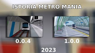 ISTORIA METRO MANIA 2 | 0.0.4 - 1.0.0 | 2023 Version