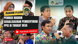 Pemkab Madiun Sosialisasikan Pembentukan PPID di Tingkat Desa