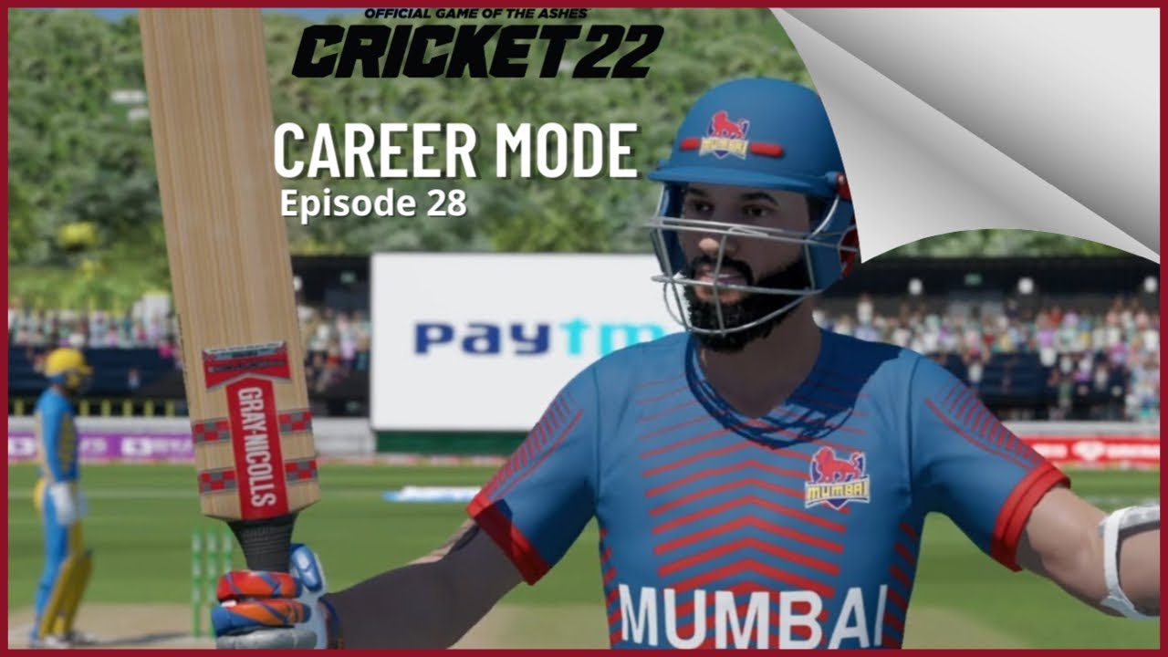 Cricket 22 CAREER MODE #28 | Big One - YouTube