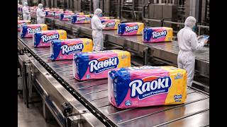 Inside the Largest High Tech Tissue Paper Factory You've Never Seen Before Full Process