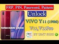 ViVO Y11 (1906) V11,V11Pro FRP, PIN, Password, Pattern Remove by UMT 2020