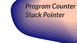 Program Counter and Stack Pointer in 8085 :- Basics | Best Video Explained in easy way