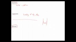 Ch 3 - 3 - Random Error Systematic Error and Blunders