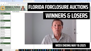 Florida Foreclosure Auctions - Winners and Losers