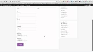 Using Hidden Fields with Gravity Forms