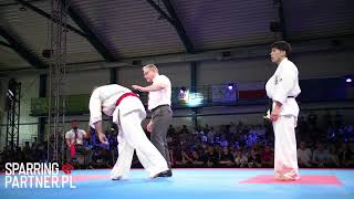 Andrzej Winiarski vs Takehiro Kaga Man -90kg European Karate Kyokushin Championships