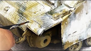 ZIMMERIT Painting \u0026 Weathering for Model Tanks