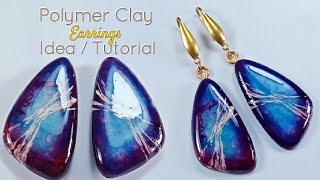 Basic Shading Polymer Clay Earrings Tutorial for Beginners / LoviCraft