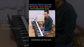 Qatlanan Elektro pianolar. 88 klavişli. Piano kursuna başlayanlar üçün. 0507456393 vp. 530 manat