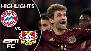 Bayern Munich cruises by 4-0 vs. Bayer Leverkusen | Bundesliga Highlights | ESPN FC