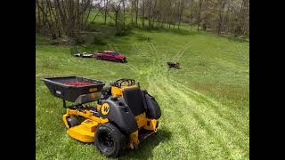 Mega Mulch Dump running up and down hill