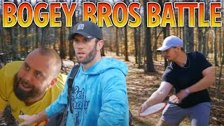 We Can't Believe What Robbie and Brodie Did! | Bogey Bros Disc Golf Battle