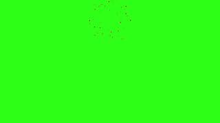 Cartoon Magic Dust Particles FX Animation Green Screen