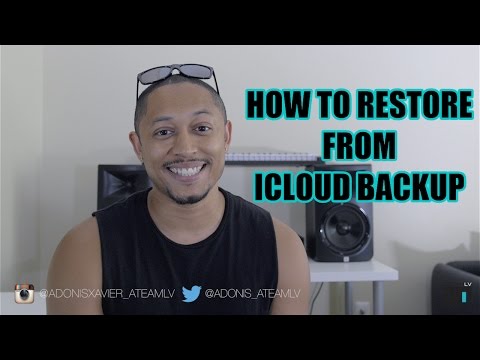 HOW TO RESTORE FROM ICLOUD BACKUP ON IPHONE HOW TO RESTORE FROM ICLOUD BACKUP ON IPHONE