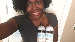 RenPure Coconut Creme Shampoo \u0026 Conditioner Demo/Review