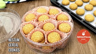 Crunchy Nestum Cereal Cookies | MyKitchen101en