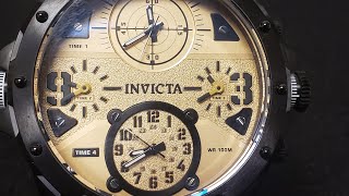 INVICTA WATCH REVIEW | 31139 COALITION FORCES 4 TIME ZONE QUARTZ WATCH