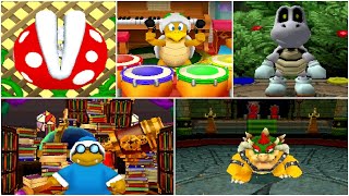 Mario Party DS HD - All Bosses