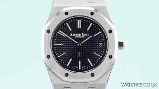 Unboxing Audemars Piguet Royal Oak 'Jumbo' Extra Thin Unworn (AP23047S)