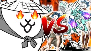 Battle Cats | Level 120 Kasa Jizo VS All Story Mode Bosses