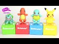 pop n step pokemon bulbasaur charmander squirtle pikachu