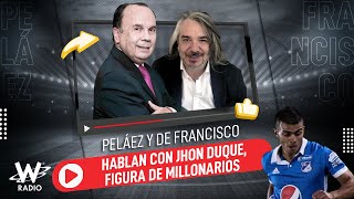 Escuche aquí el audio completo de Peláez y De Francisco de este 30 de julio