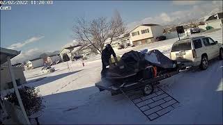 1980 Arctic Cat Pantera Test Drive in my front yard and neighborhood