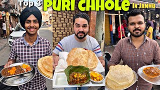 Rawalpindi wale PURI CHHOLE || Sardarji ke Paneer Chhole || SHANKAR SHOP in JAMMU || Street Food