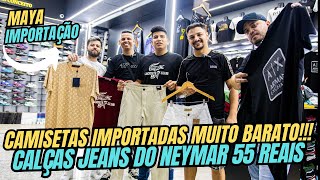 🔥 FORNECEDOR DE CAMISETAS IMPORTADAS E CALÇAS JEANS JOGADOR DA MELHOR QUALIDADE #brás #calças #jeans