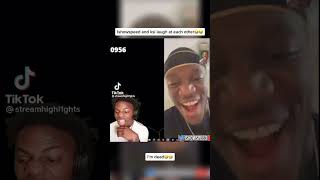 Ishowspeed and ksi laugh at the same time