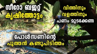 സീറോ ബജറ്റിലെ കൃഷിത്തോട്ടം | വിത്തിനും വളത്തിനും പണം മുടക്കേണ്ട | പോൾസണിന്റെ പുത്തൻ കണ്ടുപിടിത്തം