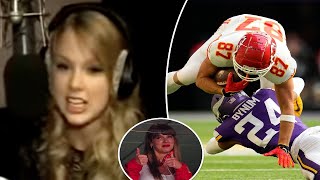 Taylor Swiftâs Minnesota soccer mom impression goes viral as Travis Kelce and Chiefs take on Vikings