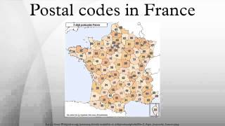 Postal codes in France