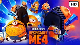 Despicable Me 4 (2024) Movie || Steve Carell, Kristen Wiig, Will Ferrell || Review and Facts