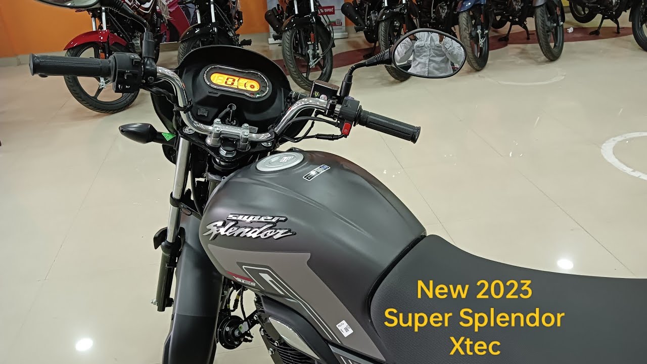 New 2023 Hero Super Splendor Xtec 125 Review | Digital Miter | On Road ...