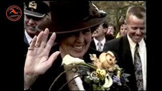 Gramsbergen:  Koningin Beatrix bezoekt Gramsbergen in 1998