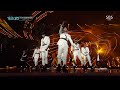 2016 saf 가요대전 monsta x 칼군무 속 넘치는 야성미 걸어